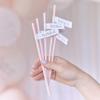 Ginger Ray Team Bride Hen Party Paper Straws Pack of 16,Pink view 1
