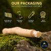 Sewak Al Noor Pack of 10 Miswak Sticks for Teeth with Holder - Vacuum Sealed Natural Flavored Chew Sticks for Humans - Natural Toothbrush for Teeth Whitening, Oral Health & Fresh Breath || Pack of 10 view 2