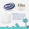 Nicky Elite Coconut Fresh Toilet Tissue - 45 Rolls of White Toilet Paper, 168 Sheets per Roll, 3-Ply, Exotic Coconut Scent, Softeness and Comfort to the Skin, 100% FSC Certified Paper, Easy Open Pack view 4