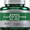 Piping Rock Zinc Carnosine Supplement | 84mg | 150 Capsules | Non-GMO, Gluten Free view 1