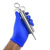 DEXSUR Ear Wax Removal Syringe  Durable Brass with Chrome Plating, Tri-Stream Tip, Easy & Safe Ear Wax Irrigation, Latex-Free, 2 Oz view 4
