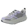 Alegria Women's Solstyce - Rok N Roll - Energizing Support for Effortless Movement - Slip-Resistant with Arch Support - Athletic Sneaker - Walking Tennis Shoes Digital Lavender 11.5-12 M US view 1