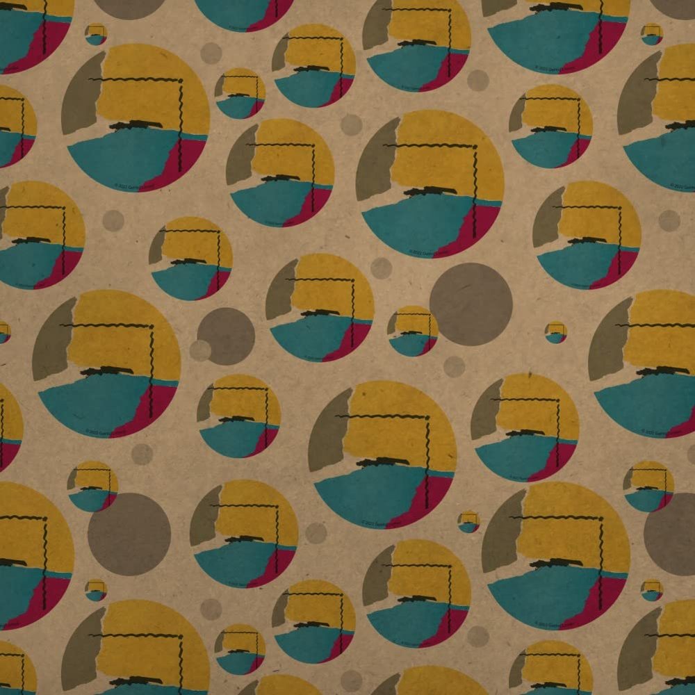 GRAPHICS & MORE Genesis Abacab Premium Kraft Gift Wrap Wrapping Paper Roll