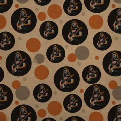 GRAPHICS & MORE David Gilmour Guitar Graphic Premium Kraft Gift Wrap Wrapping Paper Roll