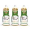 Lively Up Your Breath - Gold N Light Mint liquid breath freshener, great taste, potent lighter milder feel, restorative, cleansing, honey based, 3pk  8 ml FL. OZ view 1