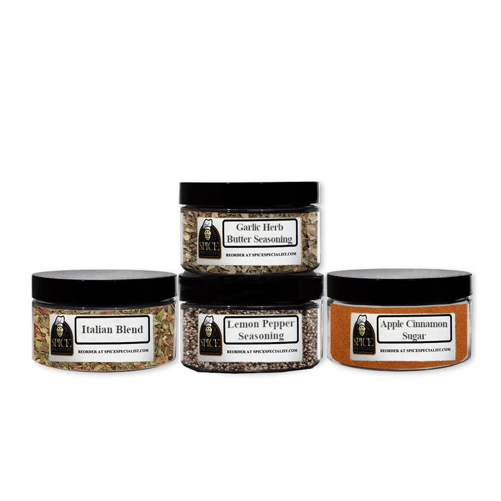 Butter Boards Seasoning Gift Set - (Sweet & Savory Assortment, 4 Jar Assortment)