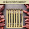 Aufschnitt Grass Fed Beef Jerky Sticks - Low Sodium, Certified Kosher - Made in USA - Keto Friendly - 6 Pack, Original view 2