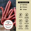 Aufschnitt Grass Fed Beef Jerky Sticks - Low Sodium, Certified Kosher - Made in USA - Keto Friendly - 6 Pack, Original view 4