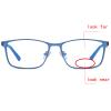 Transition Photochromic Bifocal Reading Glasses for Mens and Womens,Square Clear UV Protection Sunglasses Readers 0~+4.0 (blue, 1.25 x) view 2
