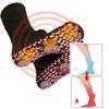 WenFeng 3 Pair Tourmaline Thermal Circulation Acupressure Self-Heating Shaping Socks,AFIZ Tourmaline Health Sock,Foot Massage Thermotherapeutic Sock(Black) view 2