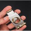 OJOINK Cigar Cutter, Cigar Cutter Stainless Steel Double Blade Cigar Accessories for Cigars view 2