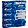 Crest 3D White Advanced Whitening Toothpaste, 5.2 oz (Pack of 5) view 2
