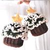 1pcs 2023 New Hand woven Apple Bag Christmas Decorations, Christmas tree apple/Candy Bag Packaging Box Xmas Gift view 2