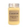 Qarentine Organic Soy Wax Magnolia & Peach Scented Vegan Candle | Fruity and Floral Aroma | 100% Pure Soy & Essential Oils | Long-Lasting Scent | Hand-Poured in The USA (16oz) view 2