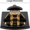 DULASP Desktop Cigar, Luxury Metal Stainless Steel Thicker Guillotine Smooth Exquisite Desktop Cigar Scissors with Gift Box, Black view 2