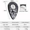 DULASP Cigar Cutter Stainless Steel Guillotine Double Cut Round Head Scissors Sharp Blades Pocket Size Classic Comfortable, Groomsmen Gifts view 4