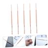 Healifty 5pcs Stainless Steel Ear Wax Removal Tools Dual-Head Spring Ear Spoons Ergonomic Cleaning Accessories for Safe and Convenient Use Rose Gold Design view 4
