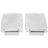 2 Pieces Wheelchair Footplate, Wheelchair Footplate Pedal Texture, Wheelchairs Universal Foot Replacement Footrest Assembly for Health Pedal Wheelchair Parts Equipment