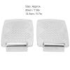 2 Pieces Wheelchair Footplate, Wheelchair Footplate Pedal Texture, Wheelchairs Universal Foot Replacement Footrest Assembly for Health Pedal Wheelchair Parts Equipment view 2