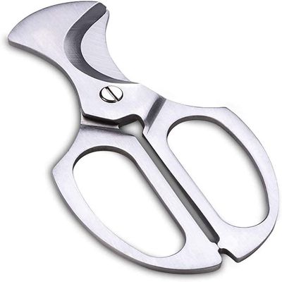 DULASP Double Edge Cigar Krupp Stainless Steel Cigar Scissors Portable Multi-Function Cigar Sharp and Smooth