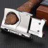 DULASP Cigar Cutter,Stainless Steel Blades Guillotine Cigar Accessories, Sharp Cigar Clipper Scissors, Cigars Gift Set for Men Birthday Gifts view 3