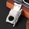 DULASP Cigar Cutter,Stainless Steel Blades Guillotine Cigar Accessories, Sharp Cigar Clipper Scissors, Cigars Gift Set for Men Birthday Gifts view 4