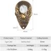 DULASP Cigar Cutter Stainless Steel Sharp Cigar Scissors with Knife Set, Precise Perfect Cut for Cigar The Best Gifts for Men (Color : Gold) view 2