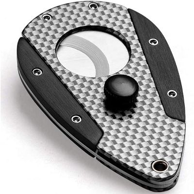 DULASP Cigar Cutter Portable Cigar Cutter Stainless Steel Sharp and exquisitely Carved Cigar Scissors,The Best Gift for Cigar Lovers