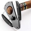 DULASP Cigar Cutter Portable Cigar Cutter Stainless Steel Sharp and exquisitely Carved Cigar Scissors,The Best Gift for Cigar Lovers view 3