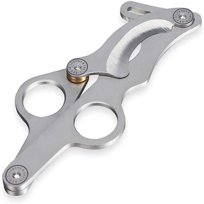 DULASP Handmade Cigar Cigar Cutter Stainless Steel Cigar Scissor with Coat and Gift Box for Cigar Storage