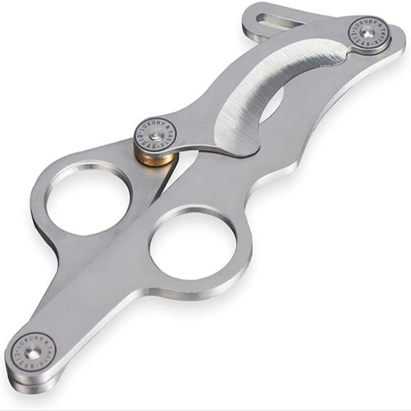 DULASP Handmade Cigar Cigar Cutter Stainless Steel Cigar Scissor with Coat and Gift Box for Cigar Storage