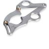 DULASP Handmade Cigar Cigar Cutter Stainless Steel Cigar Scissor with Coat and Gift Box for Cigar Storage view 2