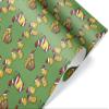 Funny Weird Fast Food Chicken Nugget Gift Wrap Thick Wrapping Paper Christmas Holiday Party Decor (12 foot x 30 inch roll) view 2