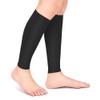 20-30mmHg Graduated Calf Compression Sleeves for Women and Men, Footless Flight Socks for Varicose Veins, Leg Support, Shin Splint, Calf Muscle Swelling(XXL-Black) view 1