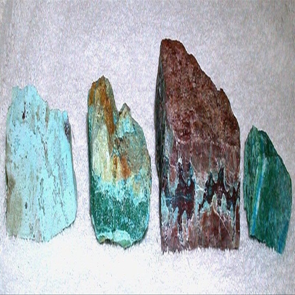 722 Gram 1 Pound 9.5 Oz Sonoran Turquoise Cuprite Malachite Cabochon Rough