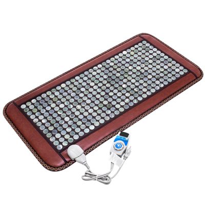 Natural Jade Heating Pad - Adjustable Temperature and Auto Timer OffBest Gifts for Women Men Mom Dad (38" x 24")