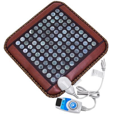 Natural Jade Heating Pad - Adjustable Temperature and Auto Timer OffBest Gifts for Women Men Mom Dad (17" x 17")