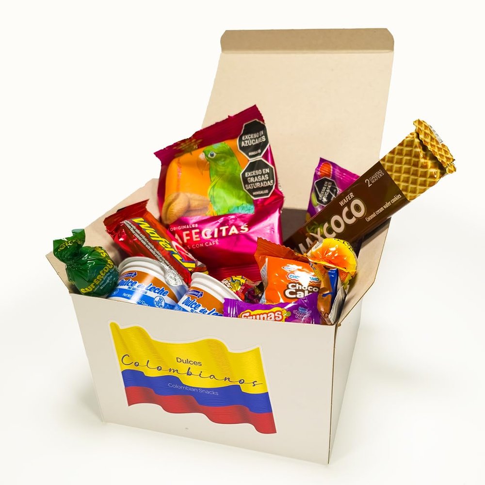 Colombian Snacks/Dulces Colombianos/Regalo Colombiano/Colombia Gift Box/Kiosko Colombiano