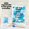 Organic Blue Spirulina Powder - Bulk 1 Pound Pack, 100% Phycocyanin, Pure Superfood from Blue Algae - for Natural Food Coloring, Smoothies & Protein Drinks, Vegan - Pure Water Extracted view 3