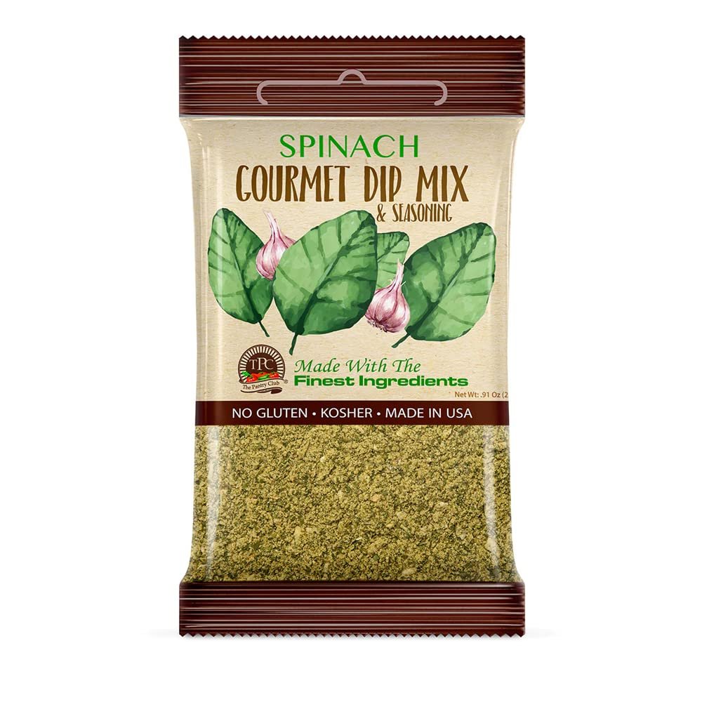 THE PANTRY CLUB TPC SPINACH - GOURMET DIP MIX (GLUTEN FREE)