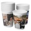 2000PCS Custom Disposable Cups Personalized 9 oz Paper Cups Bulk Paper Cups Water Cups Drinking Cups with Logo (2000) view 2