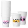 2000PCS Custom Disposable Cups Personalized 9 oz Paper Cups Bulk Paper Cups Water Cups Drinking Cups with Logo (2000) view 4