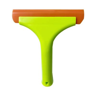 Long Handle Soft Flexible Silicone Squeegee Auto Water Wiper Blade for Shower Glass Door,Window,Windshield,Mirror,Bathroom(7.5'')