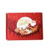 1PC of Gift Box 11.22x7.8x2.3 Inches, Christmas Gift Box, Glossy Santa Gift Box (25) view 1
