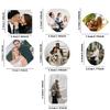 AIFLM Personalized Crystal Car Air Vent Clip Custom Air Freshener for Car with Any Pictures Customized Photo Ornament for Car Air Conditioning Vent Aromatherapy,Choose Five From The 7 Shapes view 3