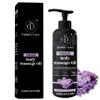 Organic - Lavender Floral Edible Full Body Massage Oil - Relaxing, Calming | No Stain & Non-Sticky |with Fractionated Coconut Oil, Orange Blossom & Lavender Oil - 8.45 Fl Oz view 1