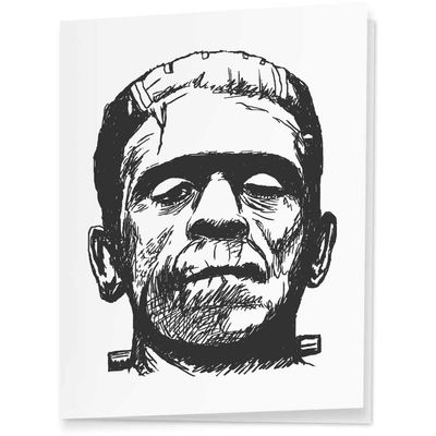 Azeeda 4 x 'Frankenstein' Gift Tags/Labels (GI00059923)