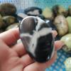 1pcs Quartz Palmstone Natural Agate Crystals Palm Stone Orca Worry Stone Healing (Size : 130-150g) view 2