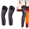 1 pair Tourmaline Acupressure Self-Heating Shaping Knee Sleeve - Mugwort Acupressure Shaping Knee Pads - Acupressure Shaping Knee Pads - Wormwood Self-Heating Knee Pads (XL, Black) view 1
