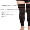 1 pair Tourmaline Acupressure Self-Heating Shaping Knee Sleeve - Mugwort Acupressure Shaping Knee Pads - Acupressure Shaping Knee Pads - Wormwood Self-Heating Knee Pads (XL, Black) view 4